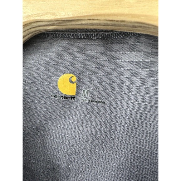 Set of Carhartt Women’s Size Medium Grey V-Neck Stretch Scrubs Pullover Top‎ - Picture 4 of 16